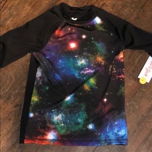 Galaxy rash guard